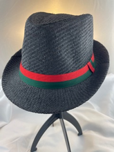 Load image into Gallery viewer, Inspired by Gucci-Woven Straw Fedora
