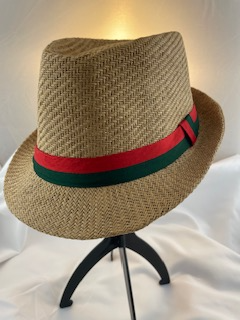 Inspired by Gucci-Woven Straw Fedora